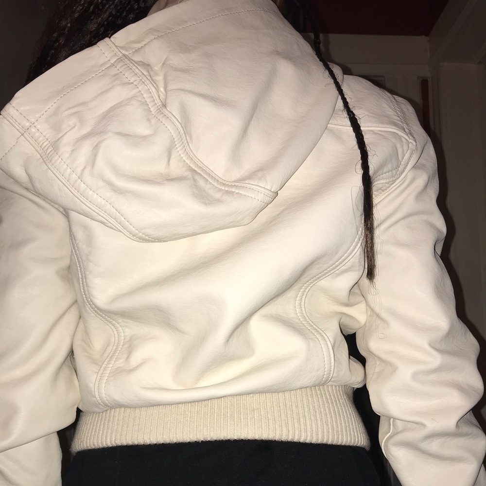 Women leather jacket